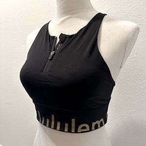 Black Lululemon Padded Sports Bra